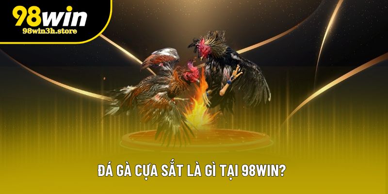 Đá gà cựa sắt là gì tại 98WIN? Đá gà cựa sắt là gì tại 98WIN?